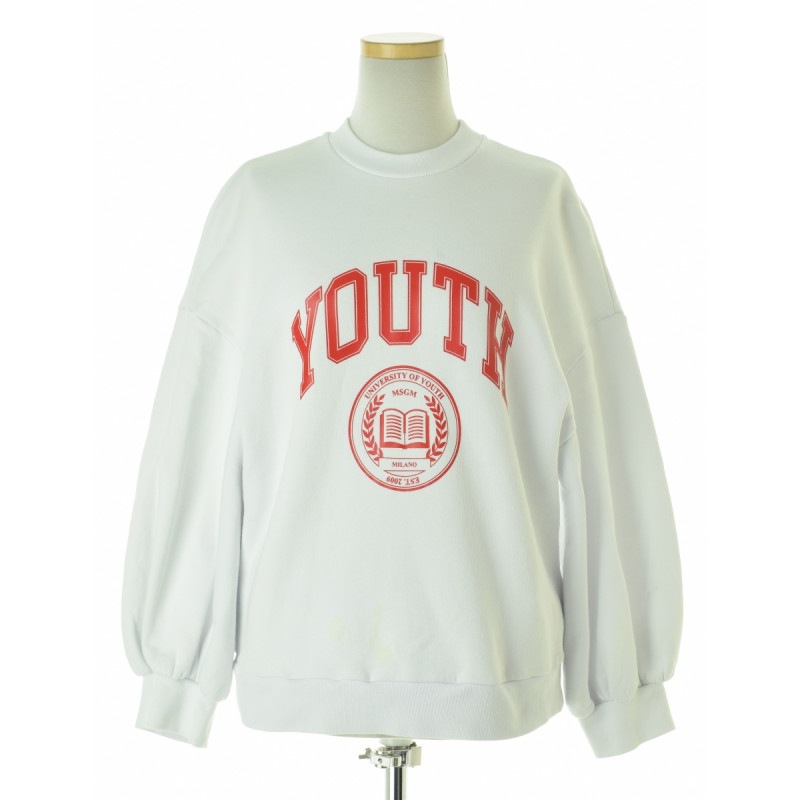 MSGM - 【MSGM】2741MDM84 プリント長袖スウェット ブランド古着】MSGM / エムエスジーエム 2741MDM84 プリント
