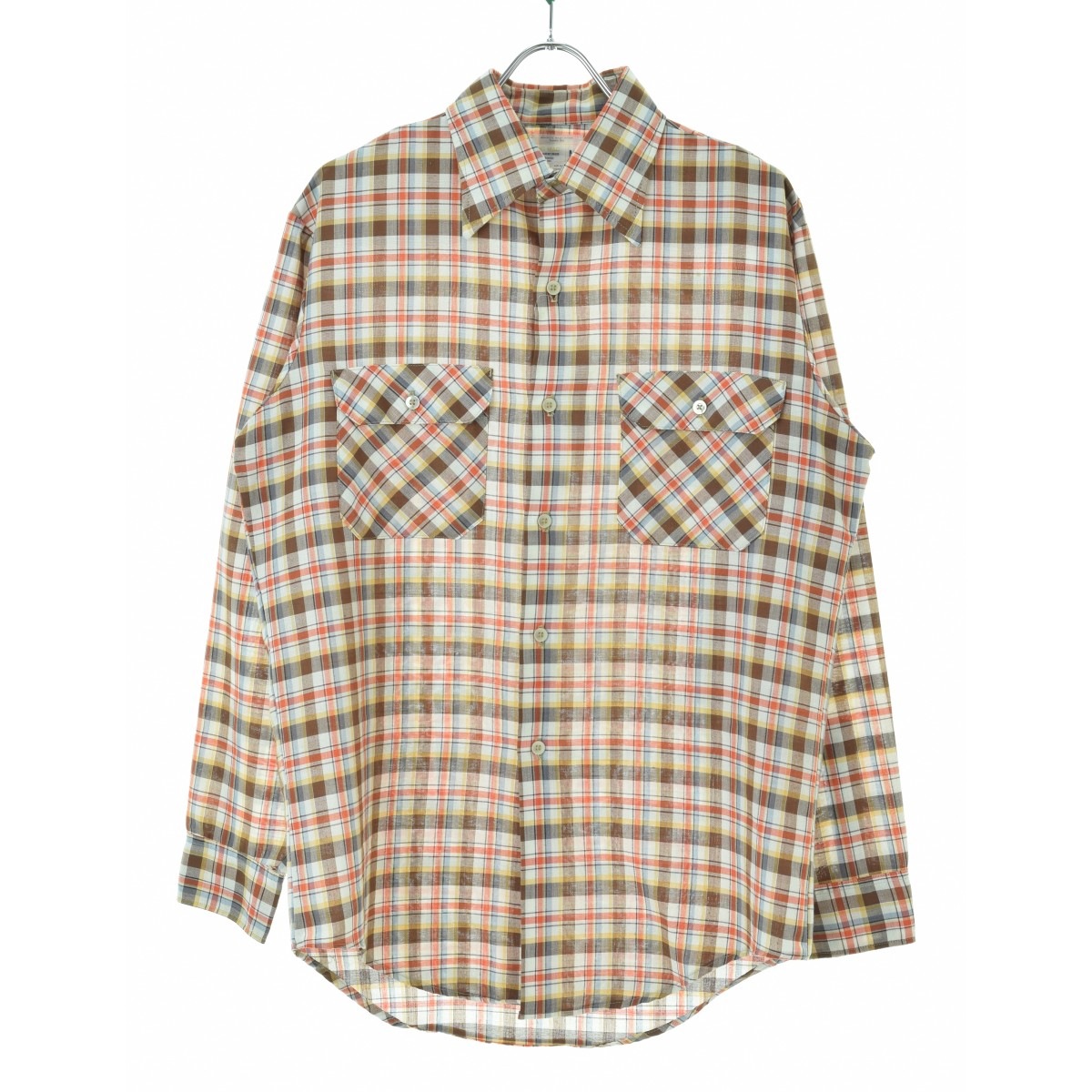 ブランド古着】BIG MAC / ビッグマック 70s チェック柄 長袖シャツ