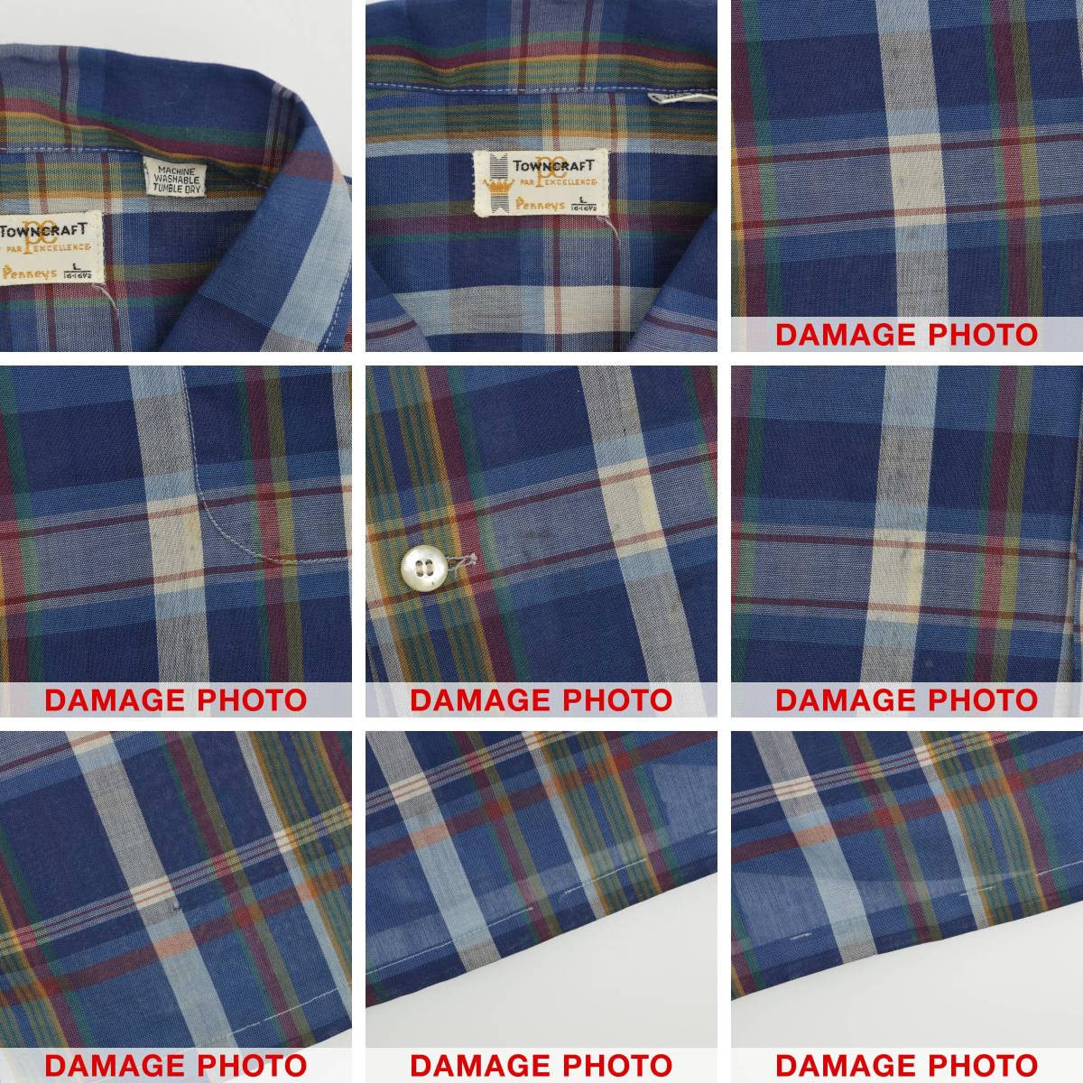 ブランド古着】TOWN CRAFT / タウンクラフト 60s～ オープンカラー