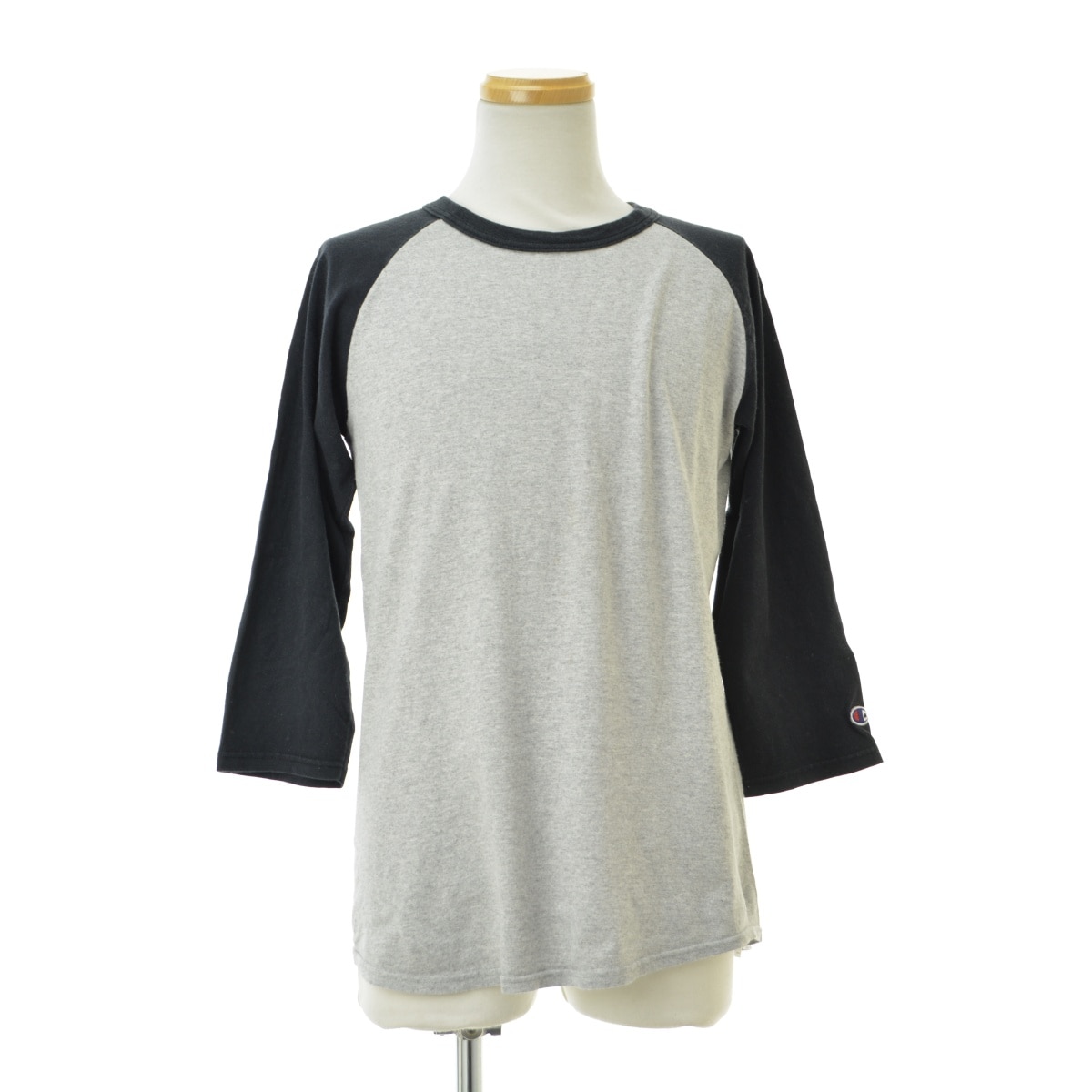 【12月スーパーSALE 15%OFF】 / ブランド古着】CHAMPION チャンピオン 七分袖 ラグラン トップス