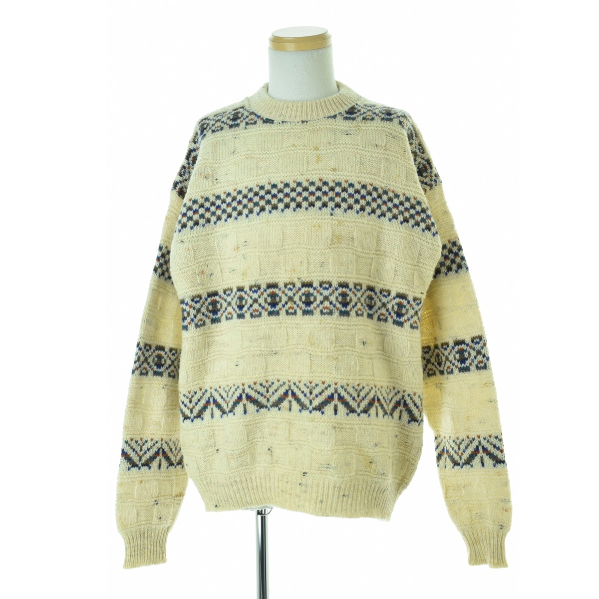 70s PENDLETON ジャガード ペイズリー柄 ニット セーター 70s PENDLETON ジャガード ペイズリー柄 ニット セーター