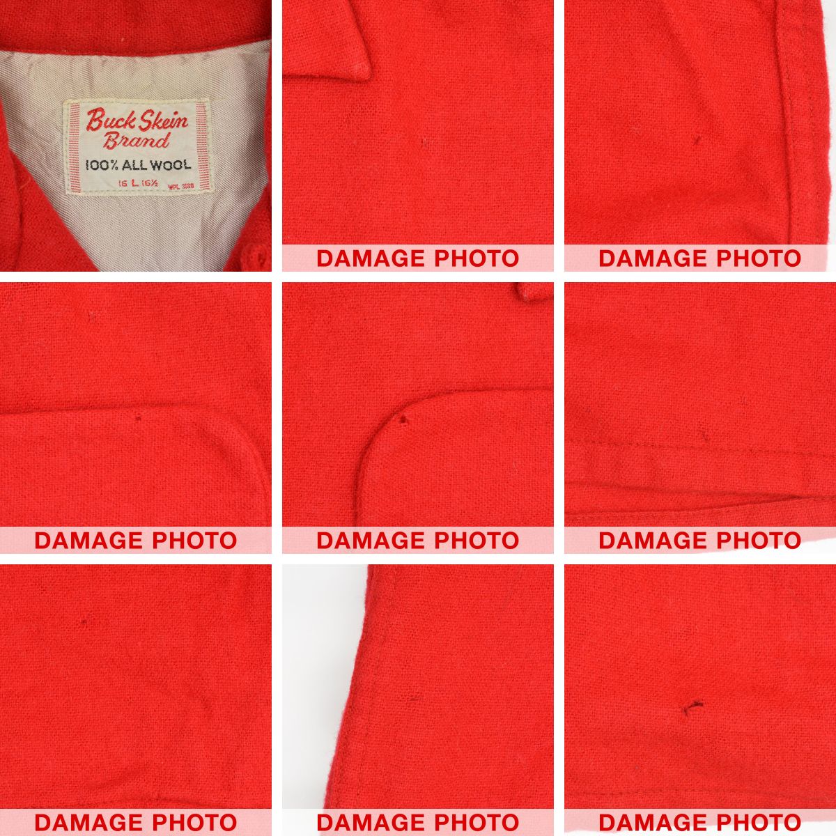 ブランド古着】VINTAGE / ヴィンテージ 50s～ ウールオープンカラー