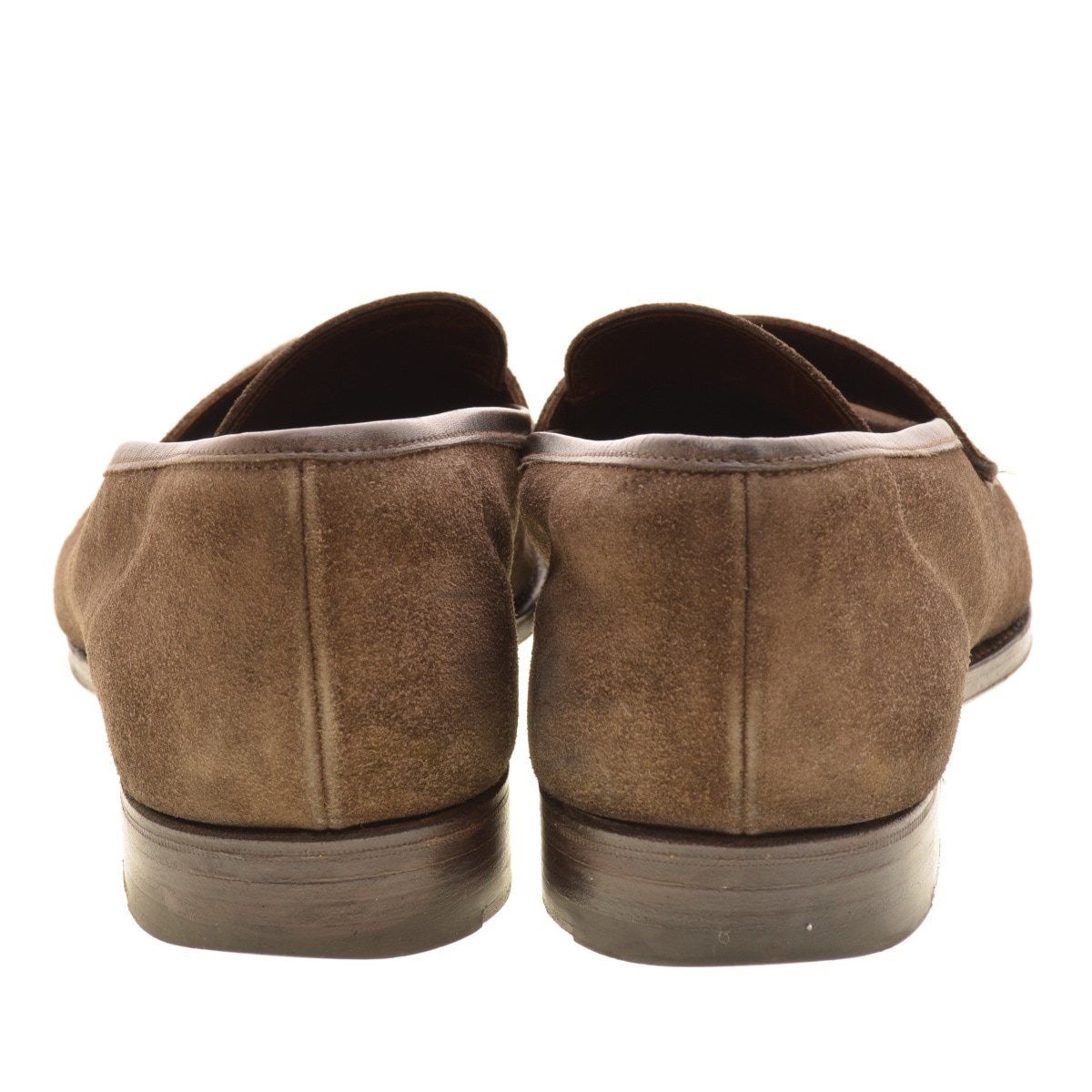 使用2回　超美品クロケット＆ジョーンズ　スエードローファー ブランド古着】CROCKETT&JONES / クロケット&ジョーンズ スエード