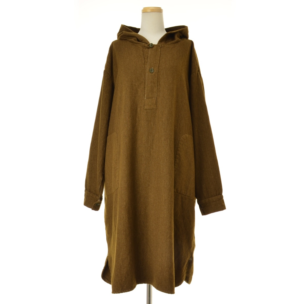 HTS HARROW TOWN STORES ウールフードコート HTS(エイチティーエス