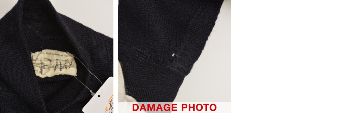 50s〜60s US.NAVY ゴブセーター サイズ44 60's U.S.NAVY GOBセーター - Fresh Service NECESSARY or UNNECESSARY