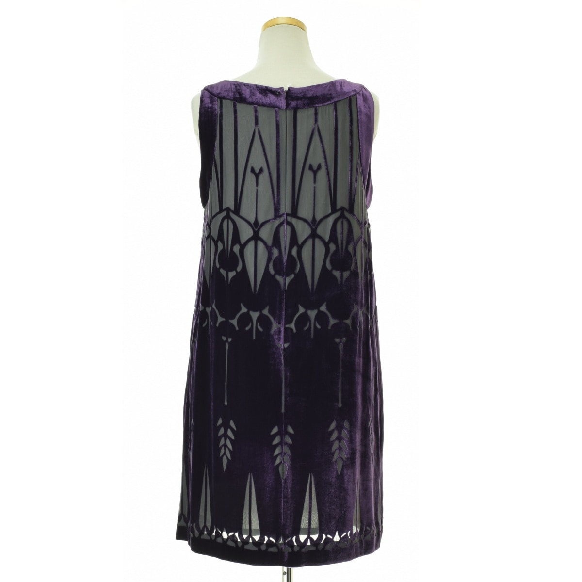 Diagram ノースリーブアートプリントワンピース Diagram ノースリーブアートプリントワンピース