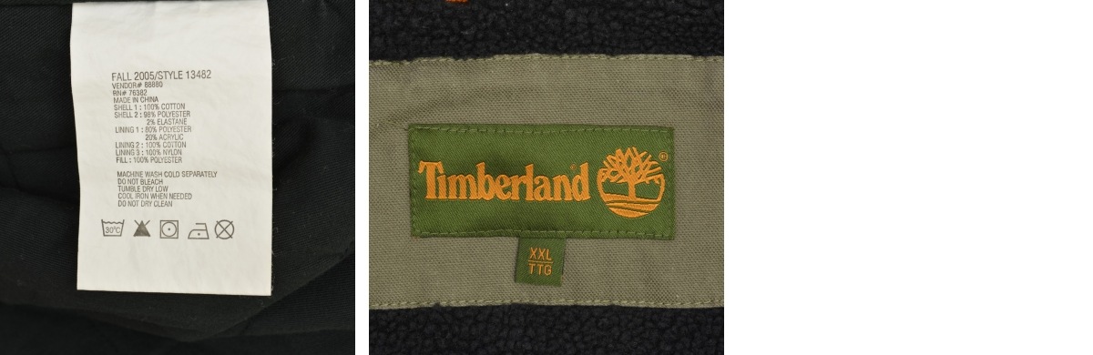 ブランド古着】TIMBERLAND / ティンバーランド インナーボアダック