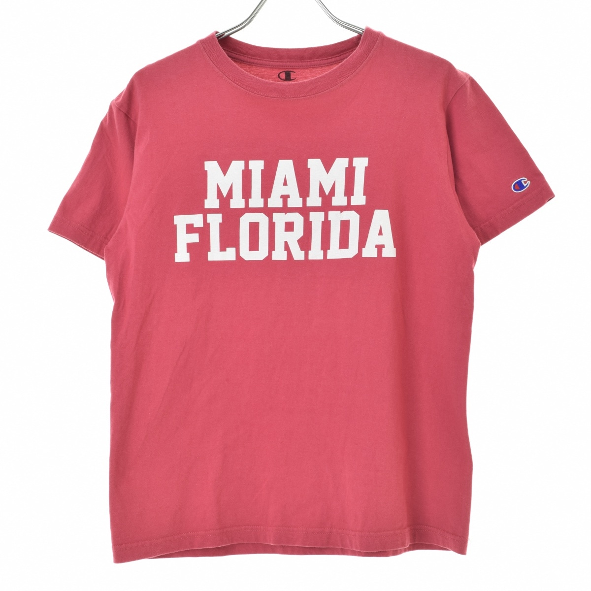 Champion コーラルピンク　Tシャツ Mサイズ　MADE IN USA Champion T-Shirt Women's Medium Short Sleeve 100% Cotton