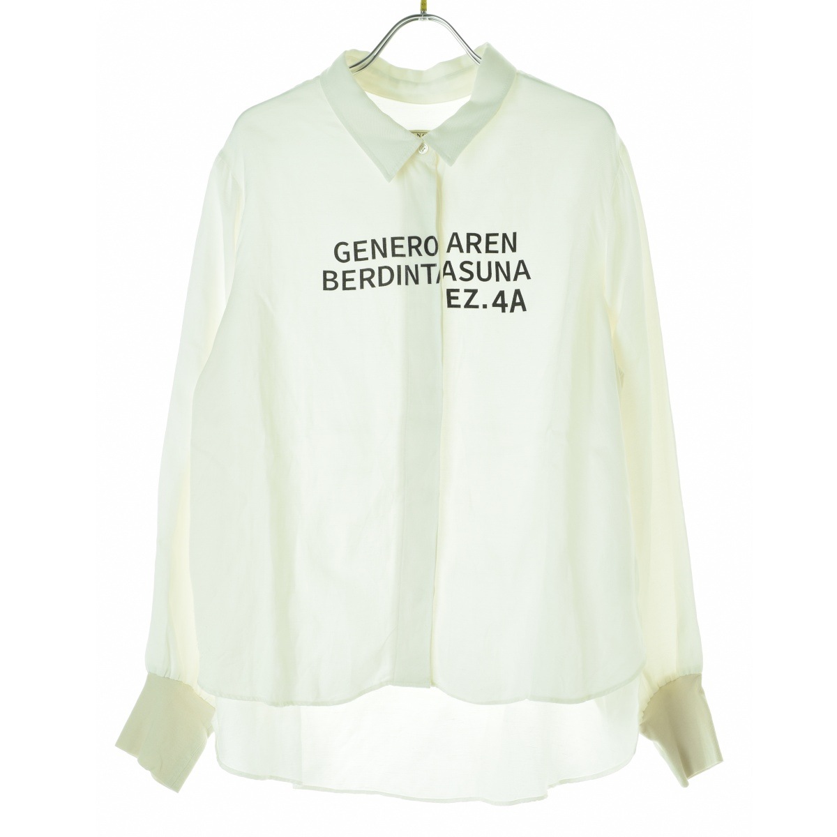 ブランド古着】blanc basque / ブランバスク BP13-143 メッセージ 