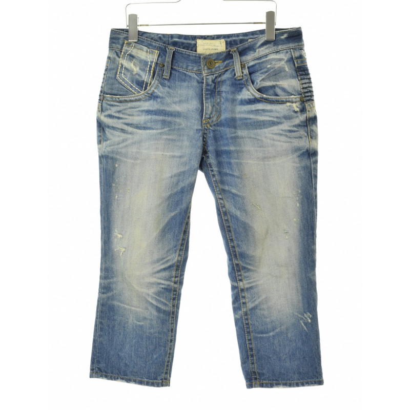 値下げ‼️【新品未使用】LOLITA JEANS ジーンズ XS LOLITAJEANS - ロリータ LOLITA JEANS クロップドパンツ サイズ