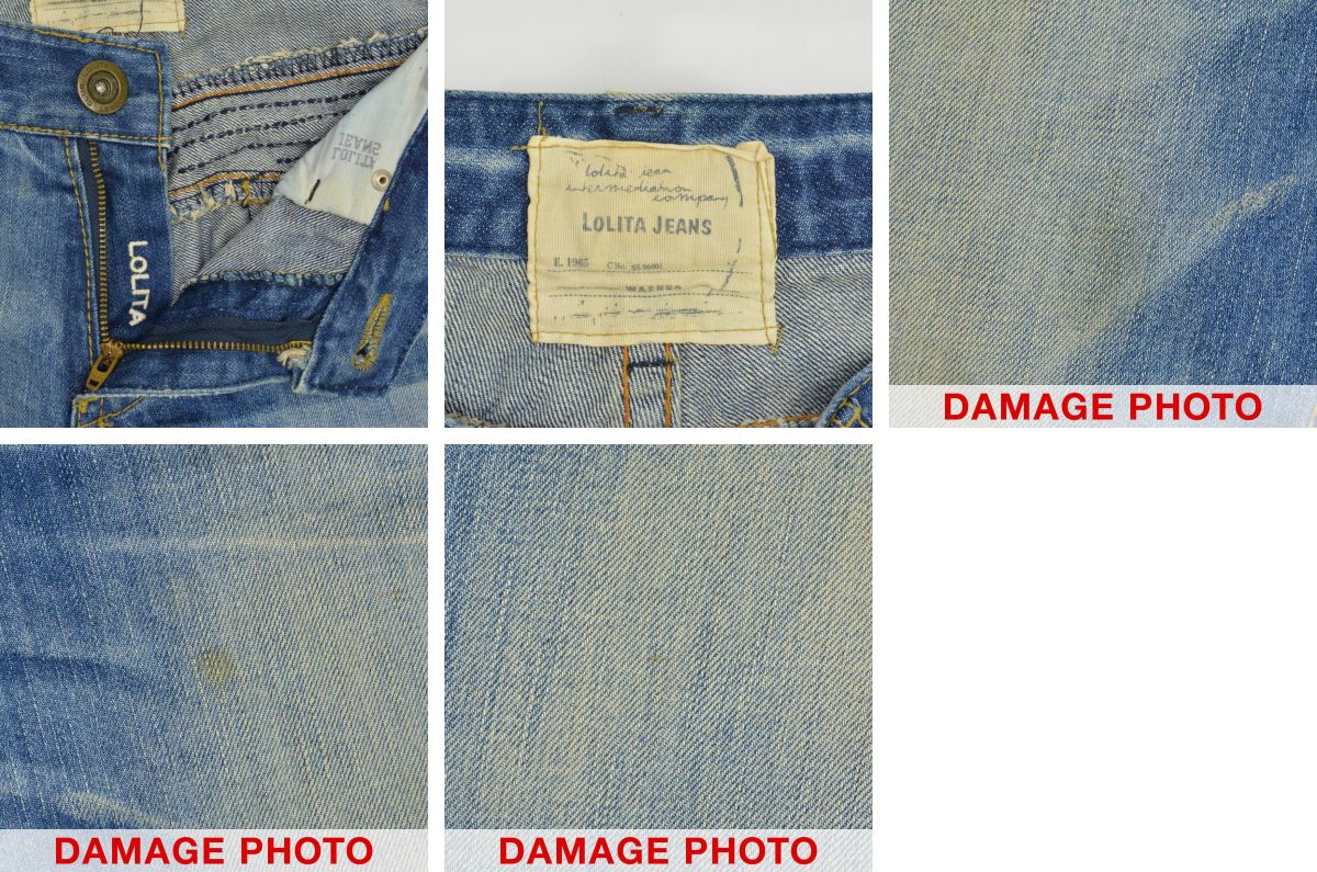 ブランド古着】LOLITA JEANS / ロリータジーンズ ヴィンテージ加工
