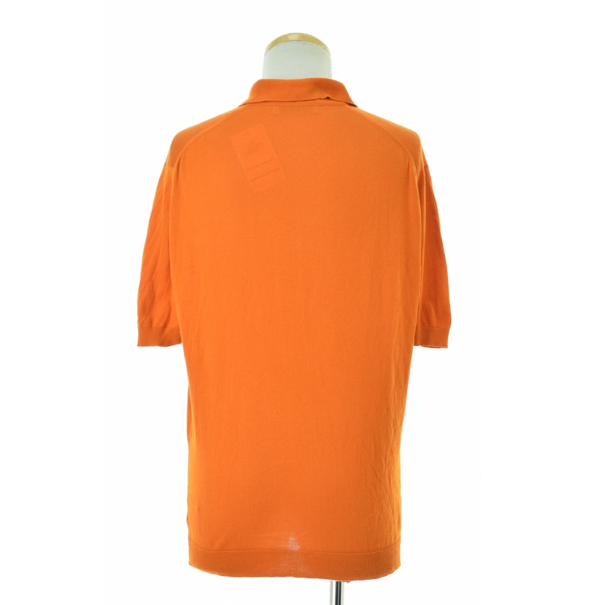 新品未使用　JohnSmedley 半袖ポロシャツ　オレンジ　S 新品未使用 JohnSmedley 半袖ポロシャツ オレンジ S