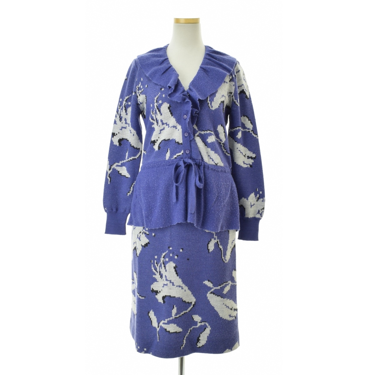 ブランド古着】MADAME HANAI YUKIKO / ユキコハナイ フラワー ニット