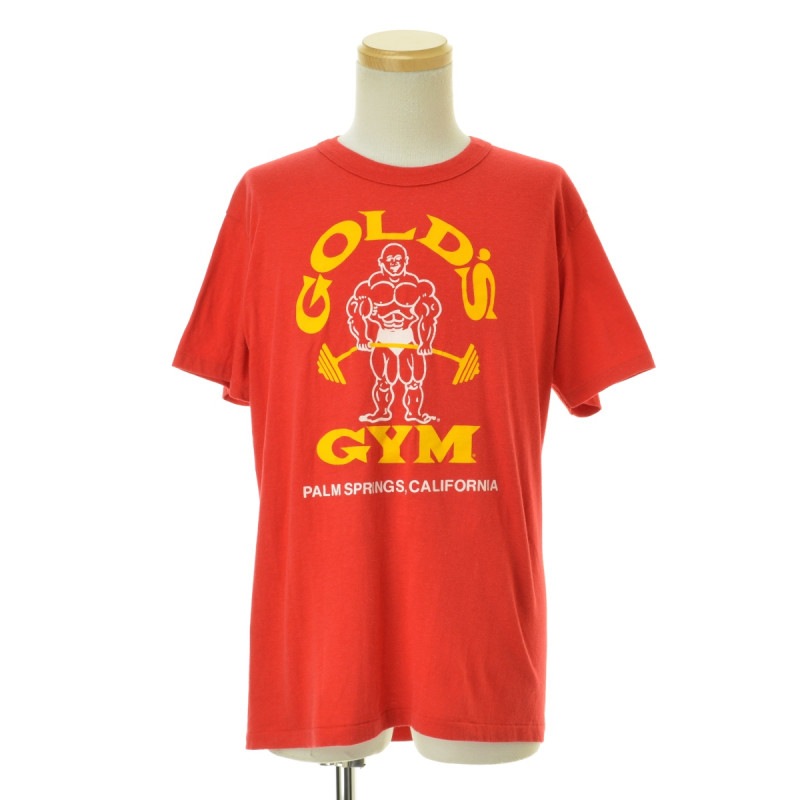 【人気ショップが最安値挑戦！】 / ブランド古着】VINTAGE ヴィンテージ GYM GOLD'S USA製 80s トップス