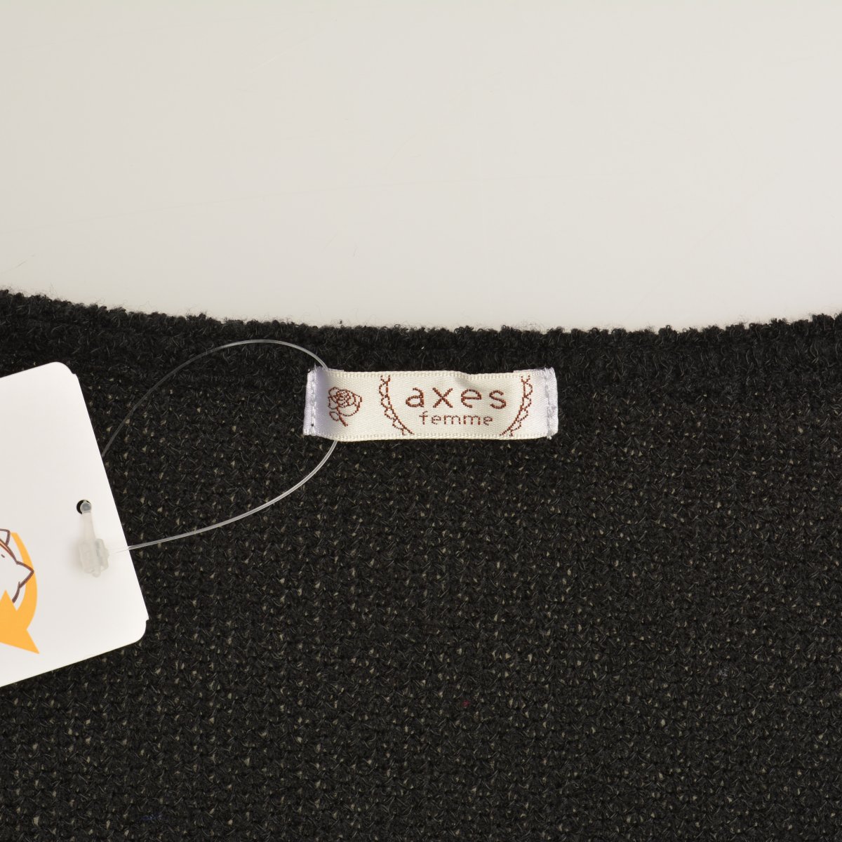 裾レースふわふわニットプルオーバー | outlet | axes femme