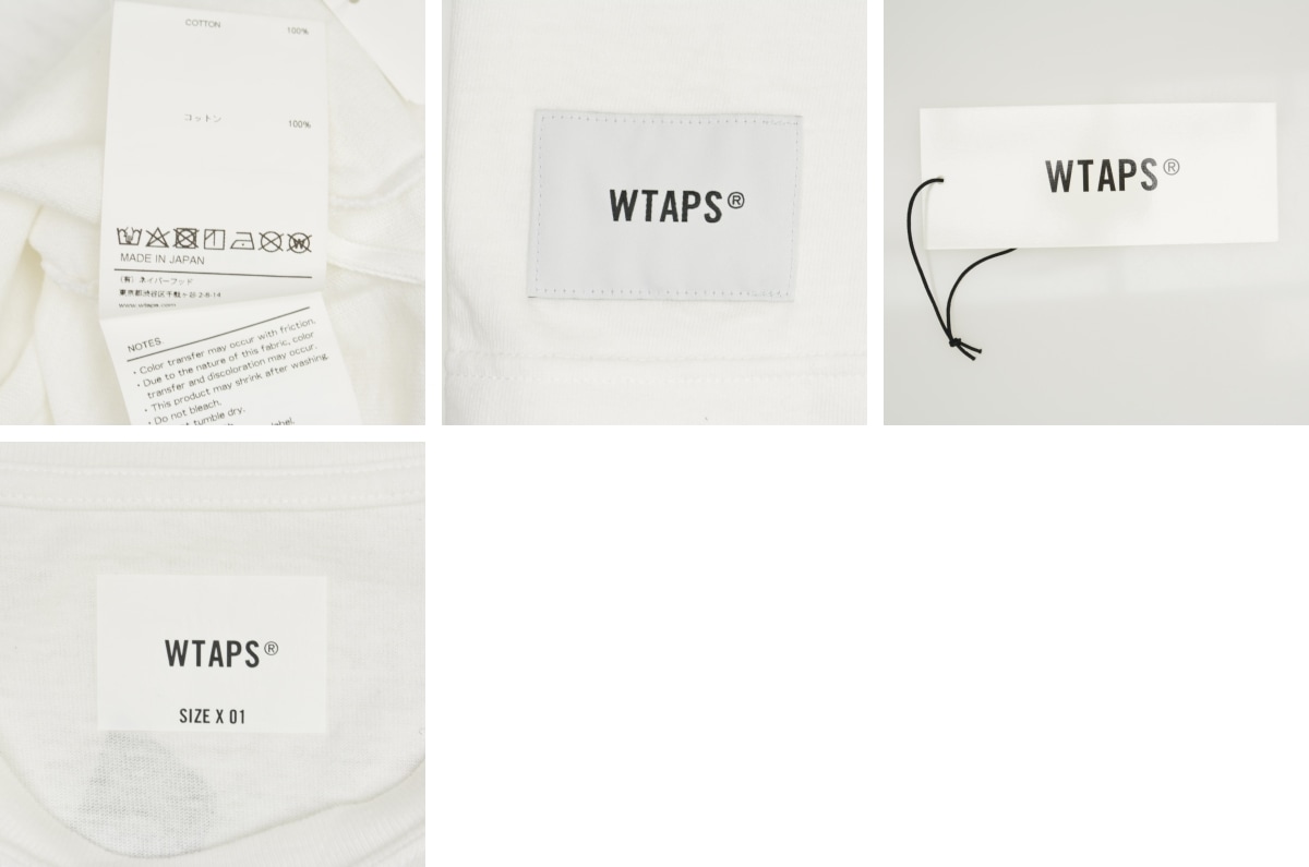 WTAPS 半袖シャツ サイズ X 02 ホワイト 24ss WTAPS ホワイト Tシャツ サイズX 02 - メルカリ
