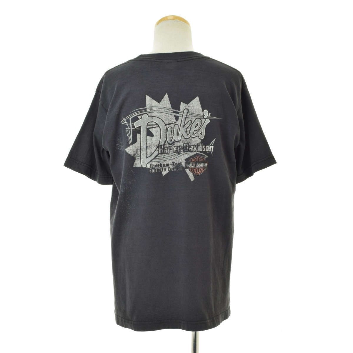ハーレーダビッドソン プリントTシャツ 00s USA製 3XL 黒 13314 00s 