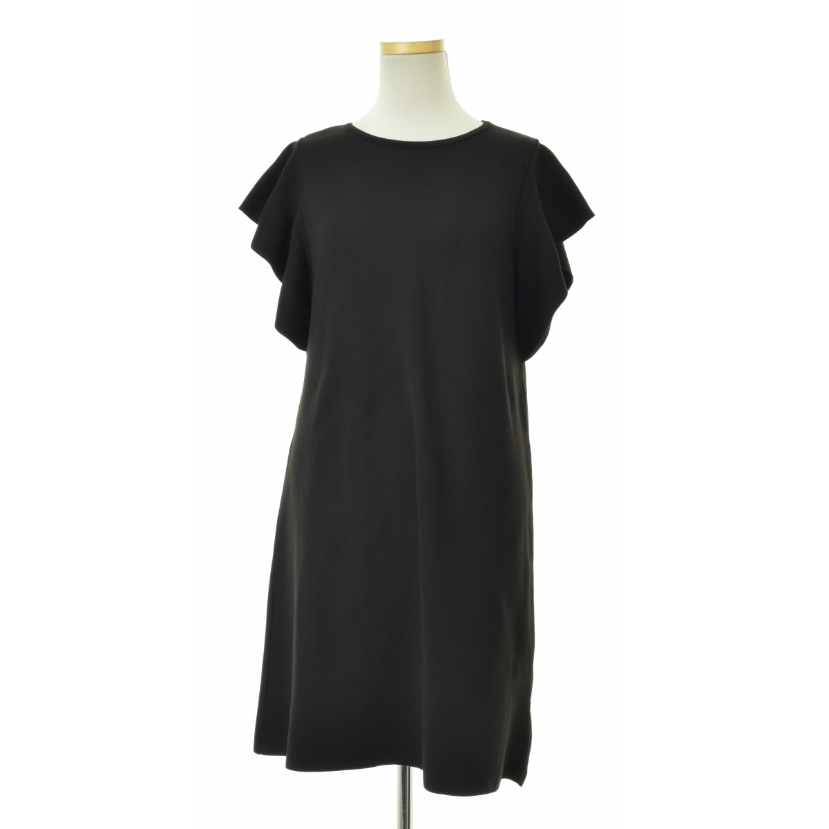 ブランド古着】ZARA / ザラ 3859/010/800 フリルニット 半袖ワンピース