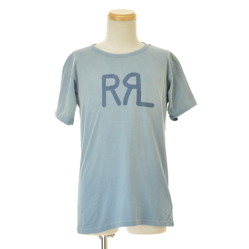 美品 RRL ダブルアールエル 24年製 782911450002 ロゴ 半袖T