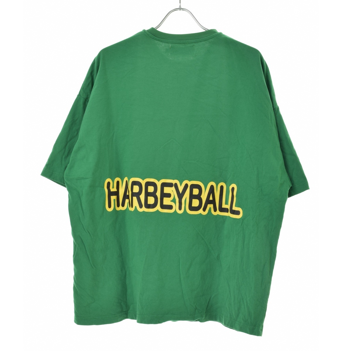 【美品】試着のみ　Ballsey 半袖シャツ 緑と赤のドット柄 美品】試着のみ Ballsey 半袖シャツ 緑と赤のドット柄 美品