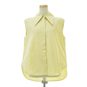 JIL SANDER / ���륵����� J03DL0105 Sleeveless Buttoned Shirt �Ρ����꡼�֥���� 