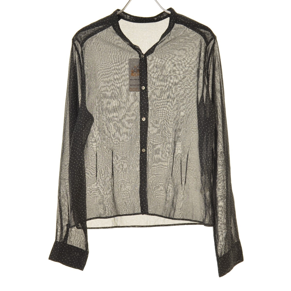 MARGARET HOWELL - 【MARGARETHOWELL】578-253901 ドット長袖シャツ ブランド古着】MARGARET HOWELL / マーガレットハウエル 578