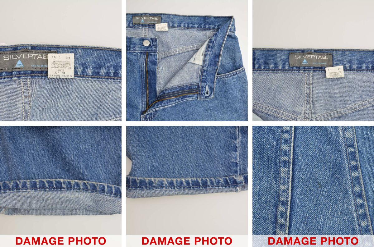 SSZ 552 踊れるJEANS バギーデニム BAGGY silvertab Levi's（リーバイス） SILVER TAB BAGGY CARPENTER JEANS バギー