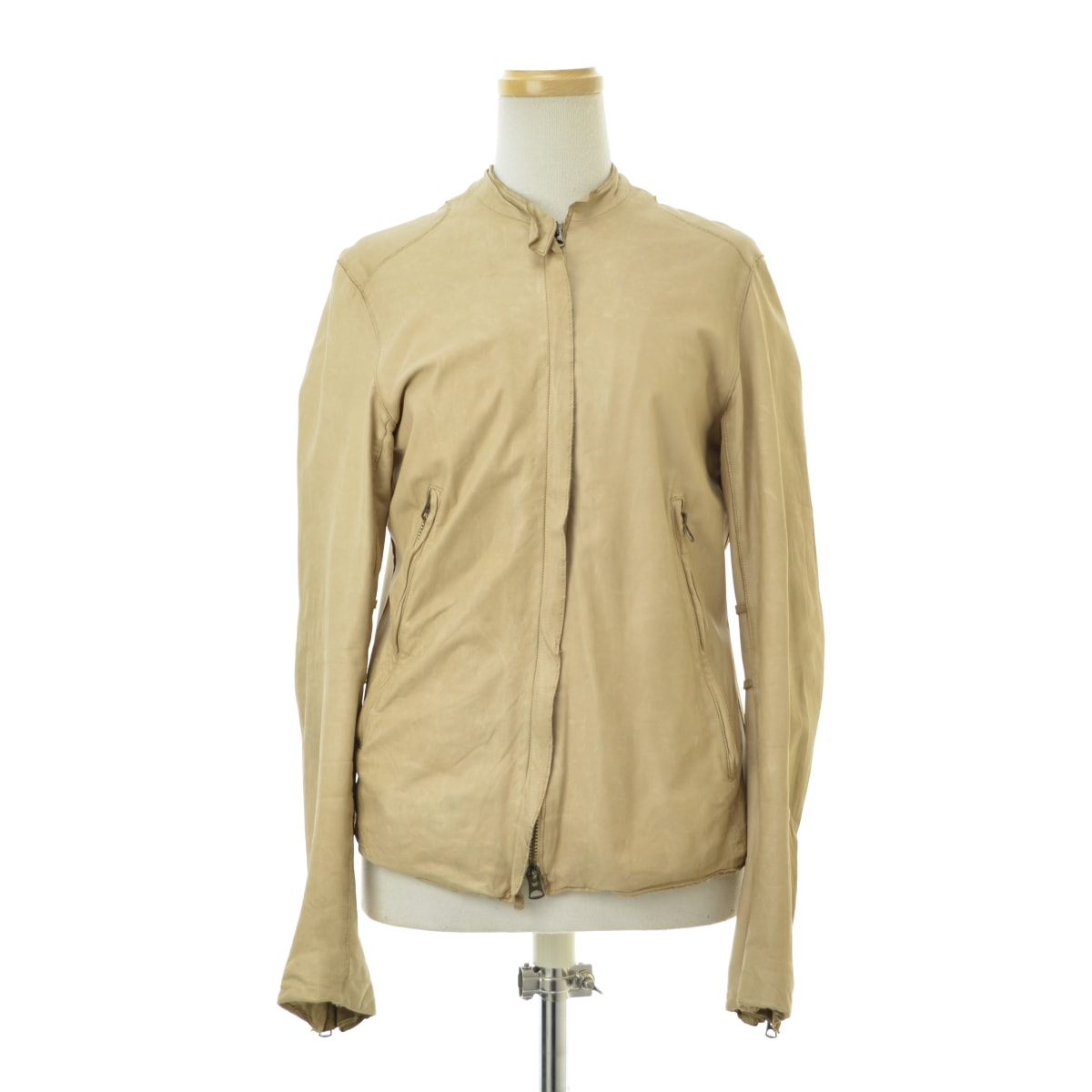 ブランド古着】sisii / シシ レザーシングルライダース レザー