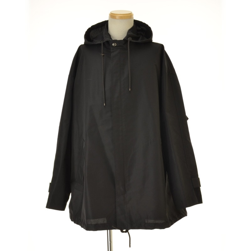 ジャケット・アウター SILK POLYESTER GROSGRAIN HOODED BLOUSON AURALEE SILK POLYESTER GROSGRAIN HOODED BLOUS