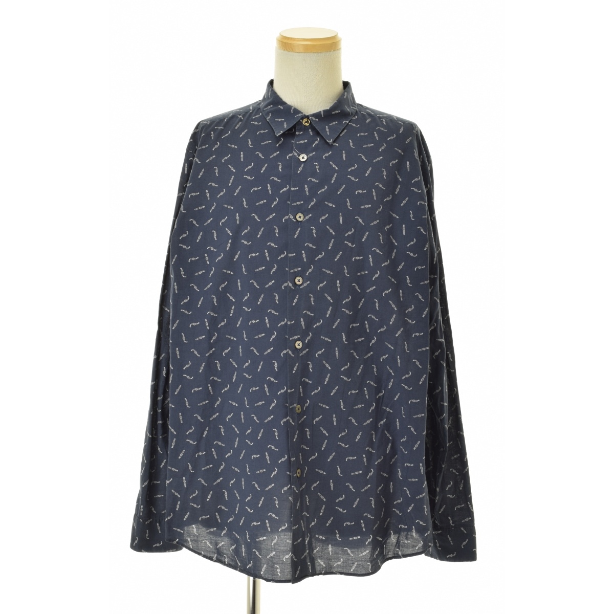 ✨美品✨Paul Smith/ポール・スミス/長袖シャツ/風景プリント/総柄 paul smith ポールスミス 長袖写真柄 フォトシャツ 総柄シャツ