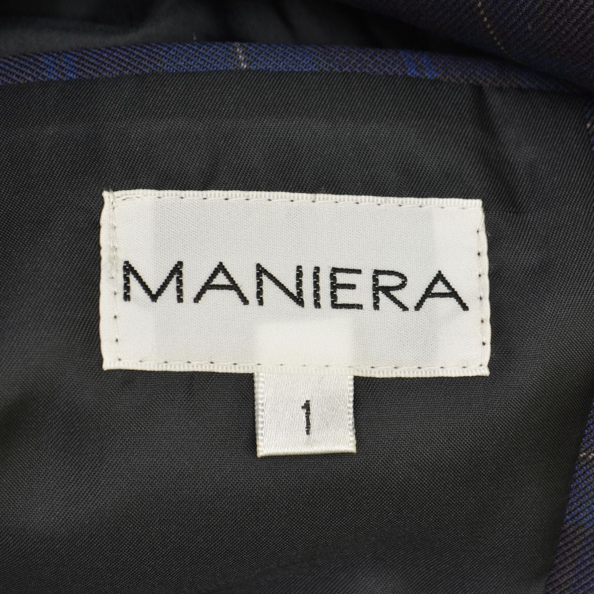 MANIERA ジャケット MANIERA マニエラ バイカラー ダブルライダース