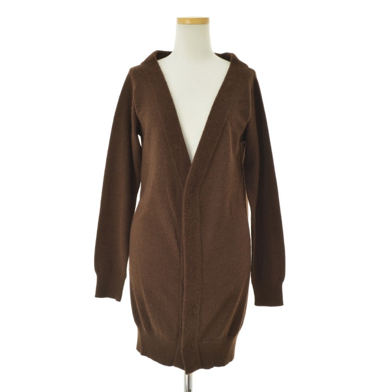 LIMI feu - 【LIMIfeu】LJ-K13-131 アンゴラ混 ロングニット長袖カーディガン ブランド古着】LIMI feu / リミフゥ LJ-K13-131 アンゴラ混