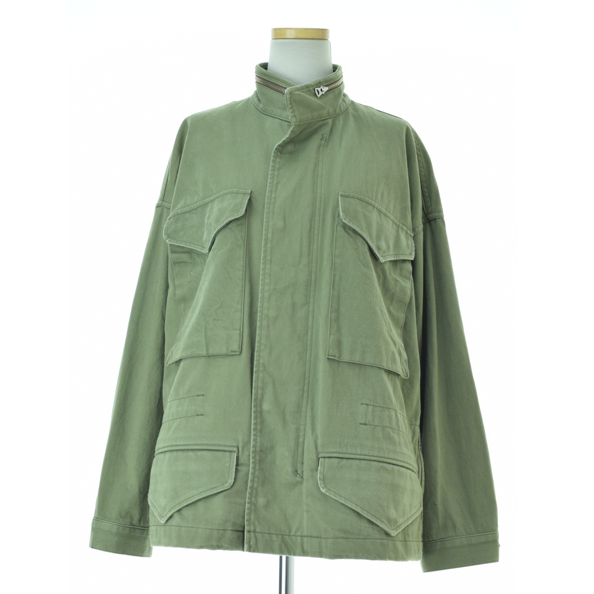 ordinary fits オーディナリーフィッツ　ジャケット　カーキ　Lサイズ ブランド古着】Ordinary fits / オーディナリーフィッツ 硫化