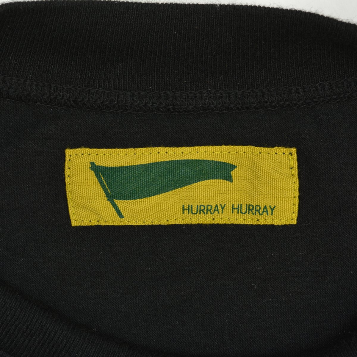 HURRAY HURRAY / Tシャツ/XL/コットン/GRY/C4043-1 ブランド古着】HURRAY HURRAY / フレイフレイ H1628 cross-stiched Tee