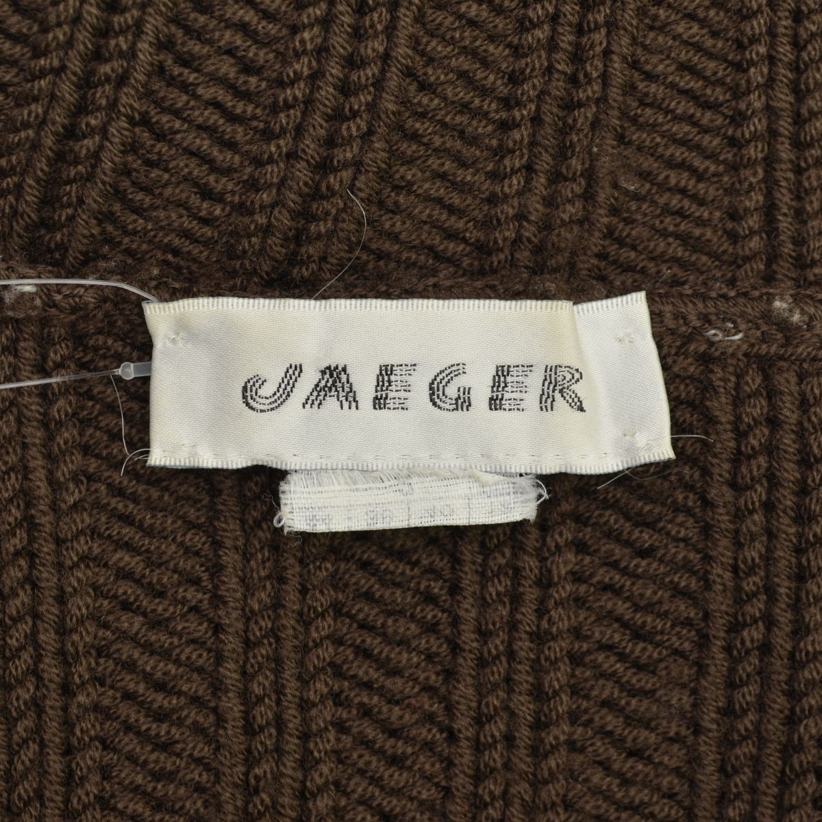 イエーガー JAEGER ニット セーター ブランド古着】JAEGER / イエーガー ケーブルハイネック 長袖