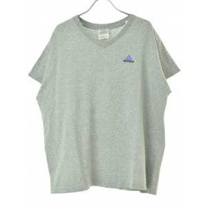 ADIDAS / ���ǥ����� 90s USA�� �ѥե����ޥ󥹥��� V�ͥå� ȾµT����� 