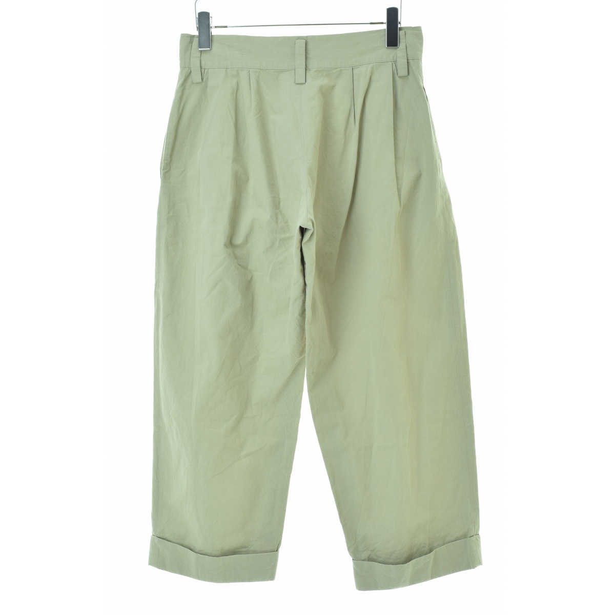 ブランド古着】LIMI feu / リミフゥ タックワイドテーパード パンツ