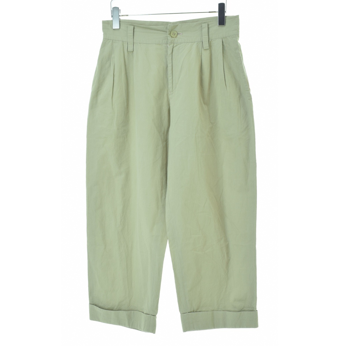 ブランド古着】LIMI feu / リミフゥ タックワイドテーパード パンツ