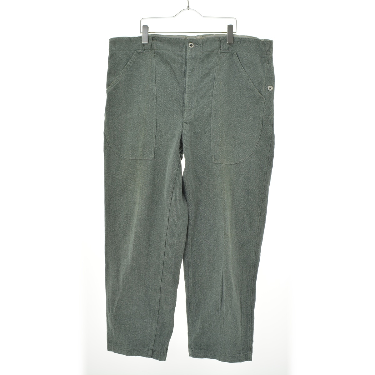 ブランド古着】MILITARY / ミリタリー スイス軍 グリーンデニム パンツ