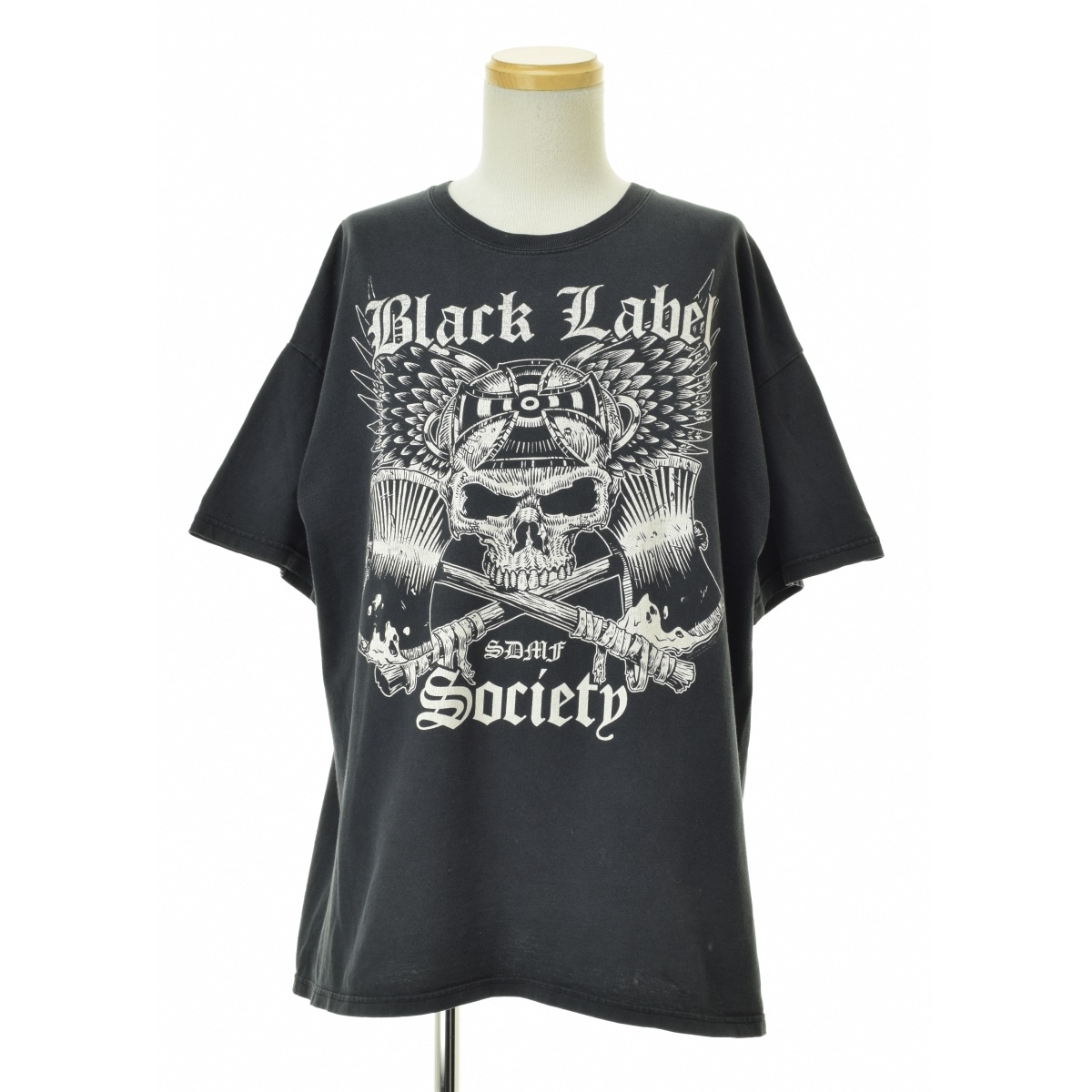 希少廃盤品   Black Label ブランド古着】古着 / フルギ 00s BLACK LABEL SOCIETY 半袖Tシャツ