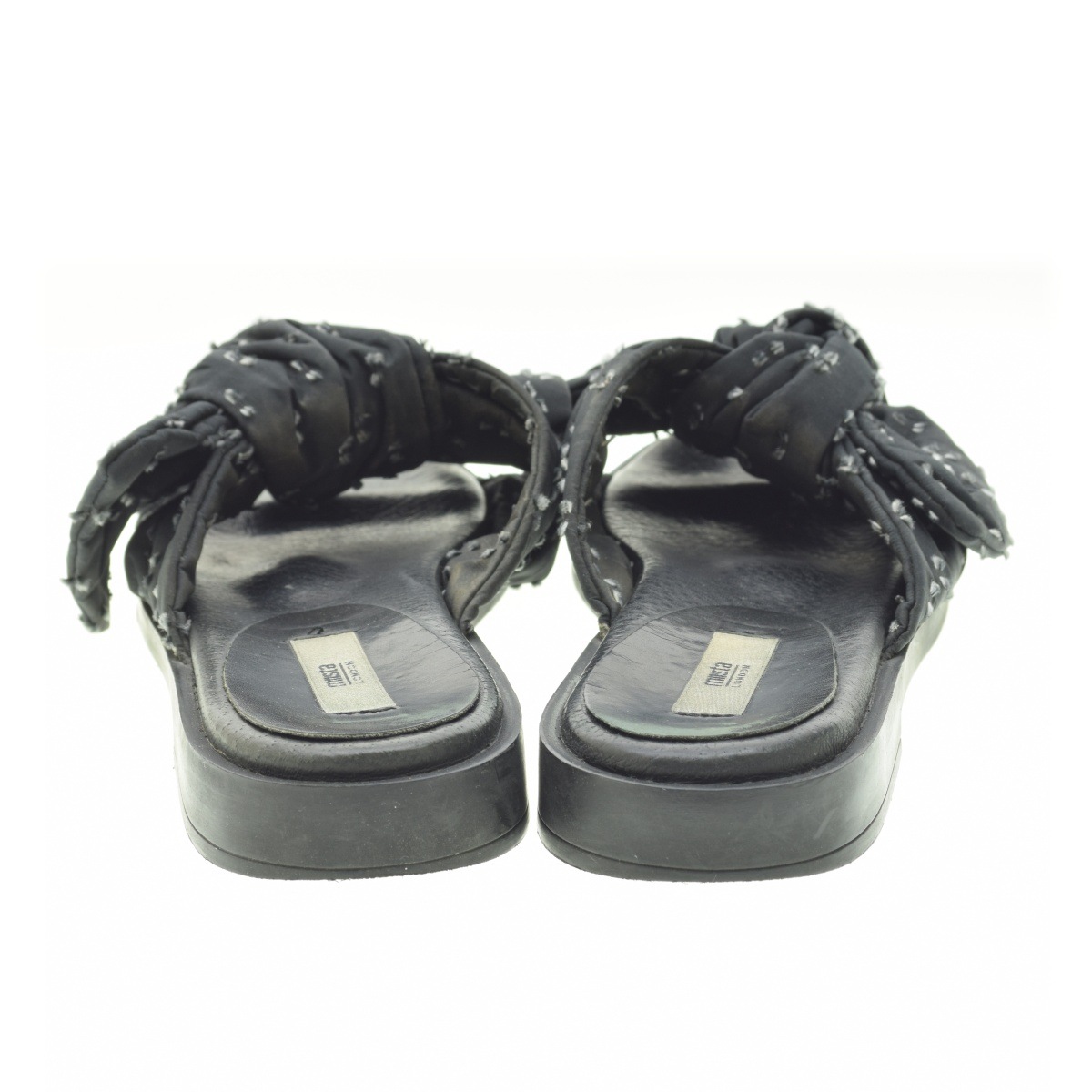 ブランド古着】miista / ミスタ VALERIE BLACK BOW リボン サンダル