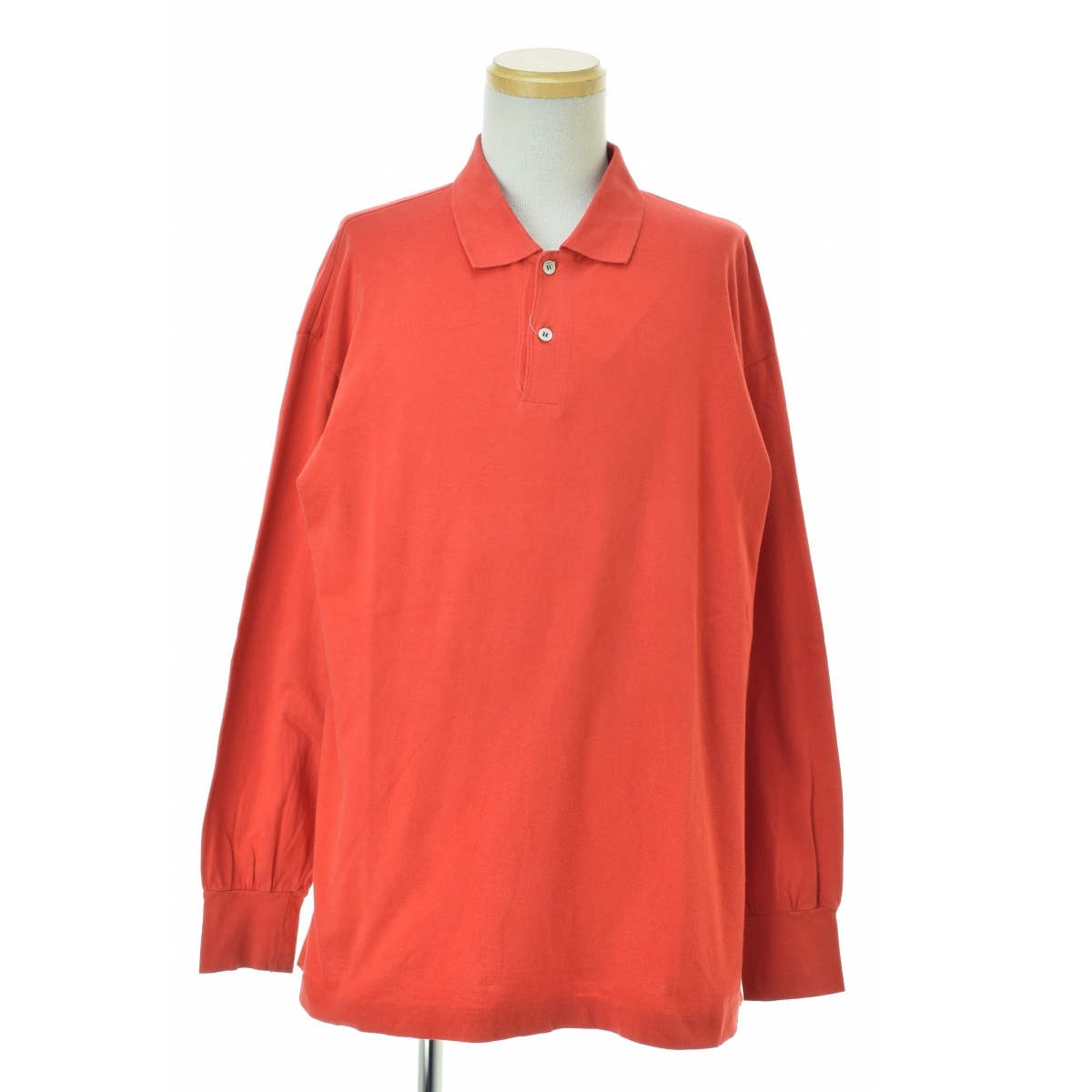 コムデギャルソンオムプリュス　無地　  ハーフジップ　半袖　ポロシャツ　古着 COMME des GARCONS HOMME PLUS】ハーフジップポロシャツ