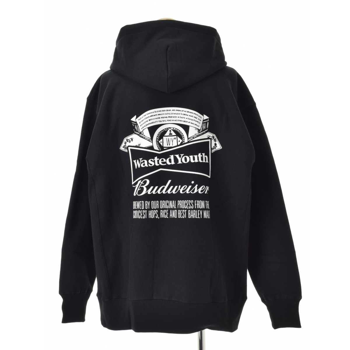 wastedyouth×budweiserコラボパーカー ブランド古着】Wasted youth × Budweiser / ウエステッドユース
