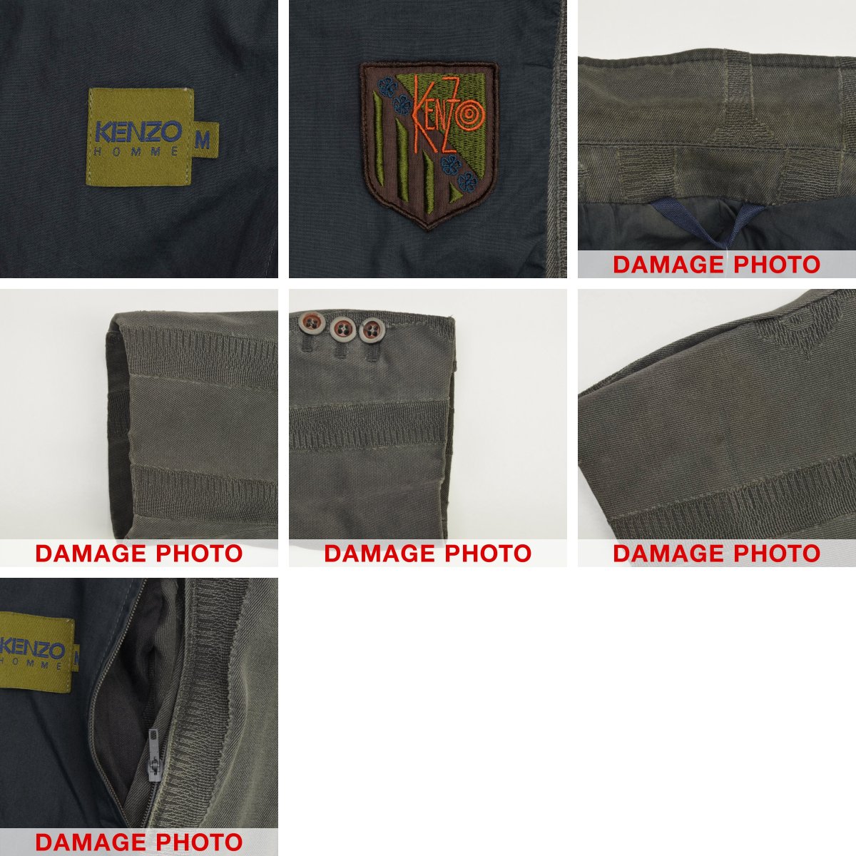 ブランド古着】KENZO / ケンゾー archives 2釦 ジャガード テーラード