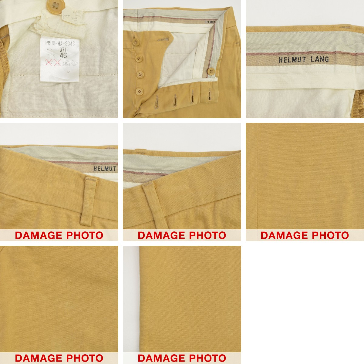 ブランド古着】HELMUT LANG / ヘルムートラング PRHU-HA-3046 本人期