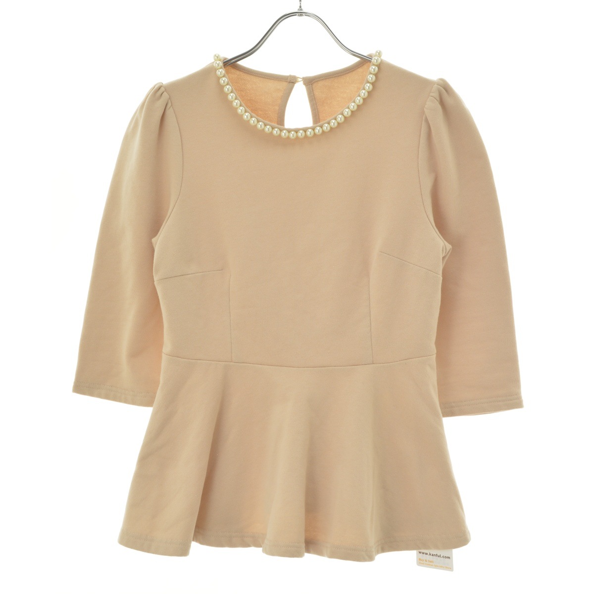 ブランド古着】tocco closet 186-178319 roniez パール付ペプラム裏毛