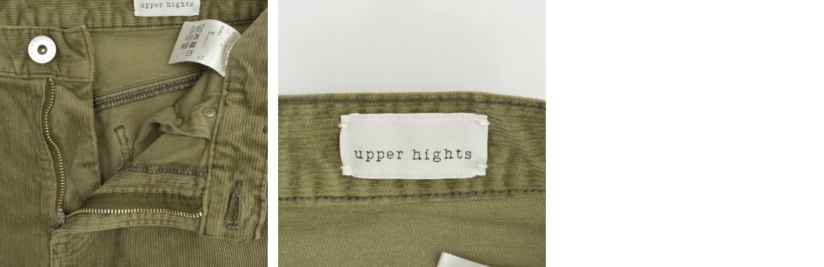 ブランド古着】upper hights / アッパーハイツ 20AW 121S07 Corduroy  