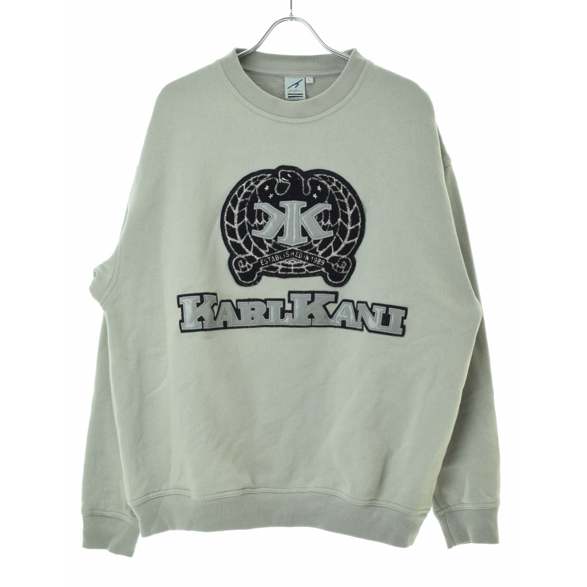 【KARL KANI】フード付き スウェット ジャケット \