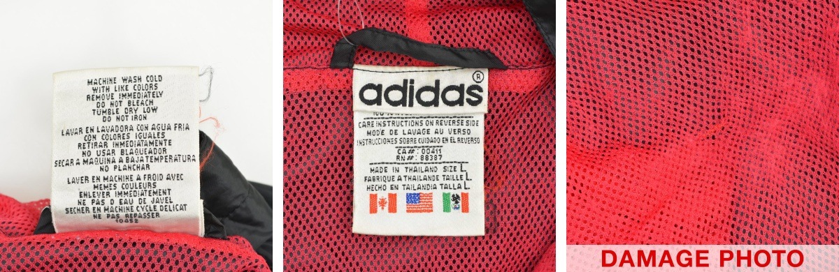 ブランド古着】ADIDAS / アディダス タイ製 ナイロン パーカー