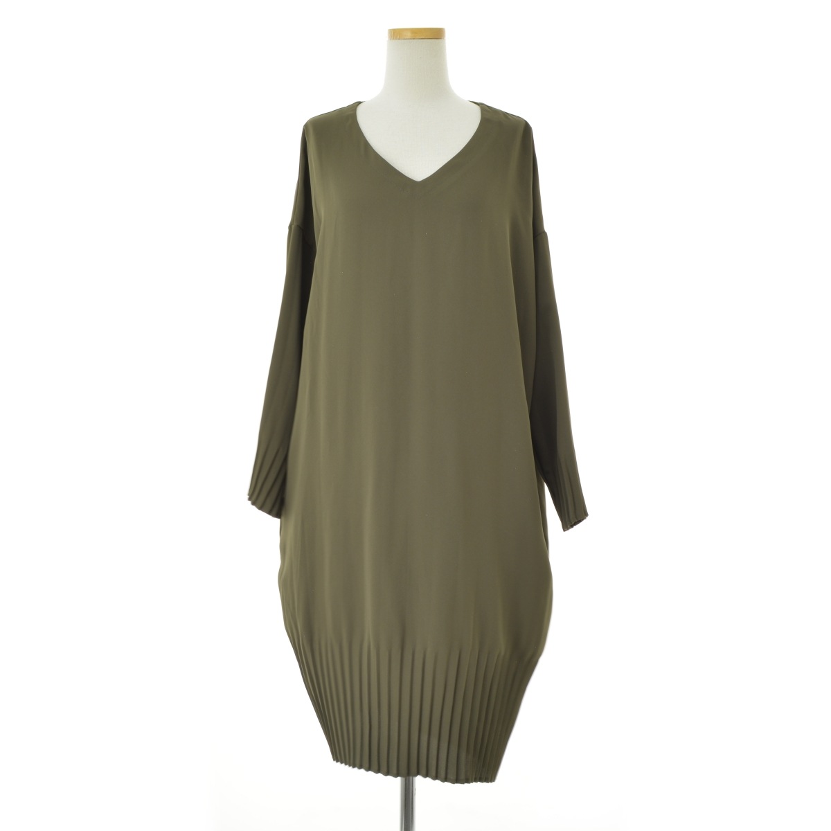 ブランド古着】mizuiro-ind / ミズイロインド 裾プリーツワイド 長袖